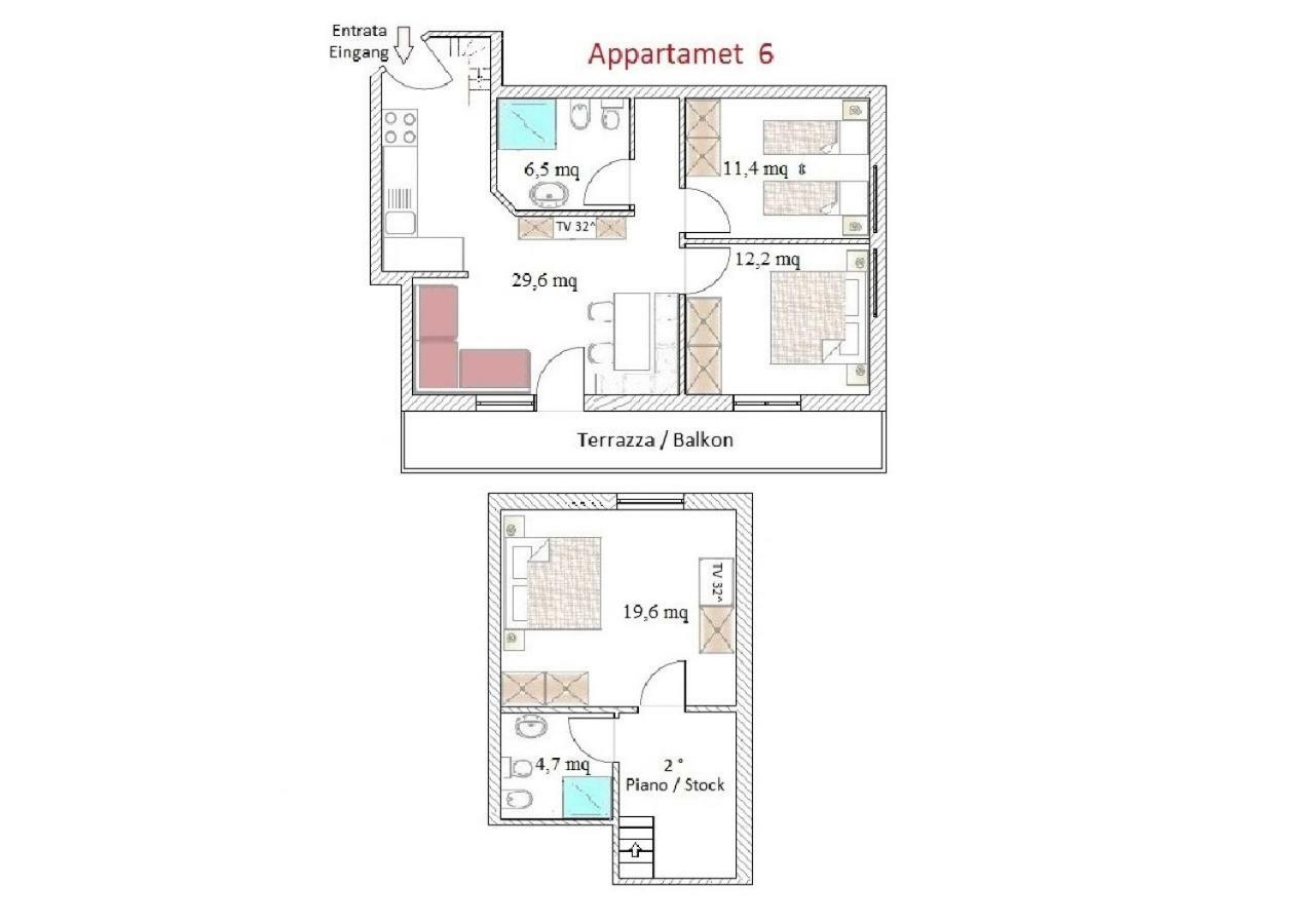 Residence Kramhuter Sexten Oda fotoğraf
